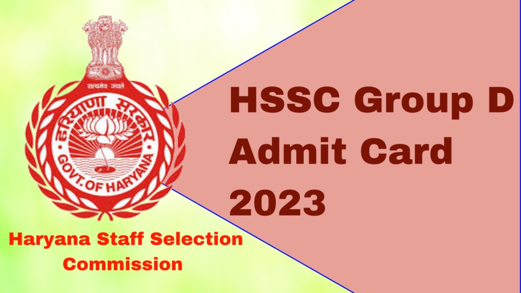 Check out the HSSC Admit Card 2023 for the Haryana CET Exam. 