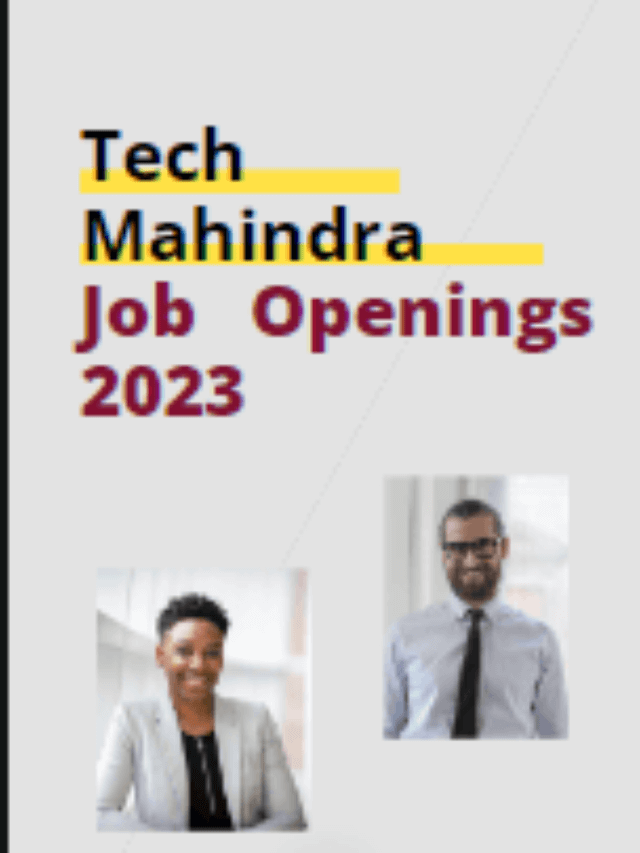 Tech Mahindra Job Openings 2023