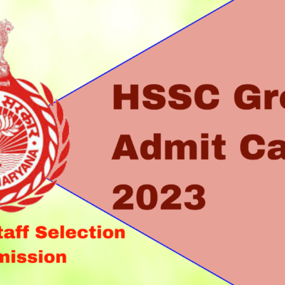 Check out the HSSC Admit Card 2023 for the Haryana CET Exam.